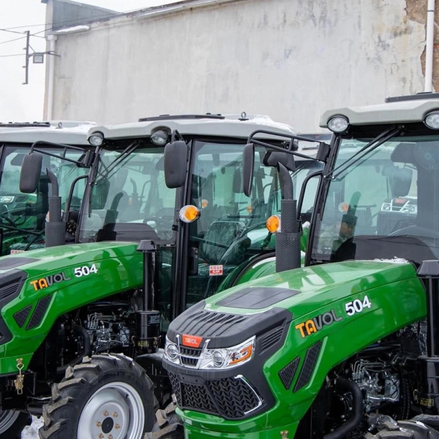 Tavol 새로운 50HP 트랙터 농업용 4WD 농장 휠 트랙터