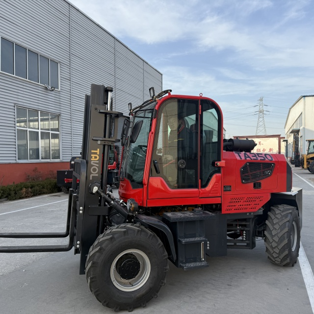 Penjualan Panas Tavol Forklift Diesel Off-road 3,5Ton