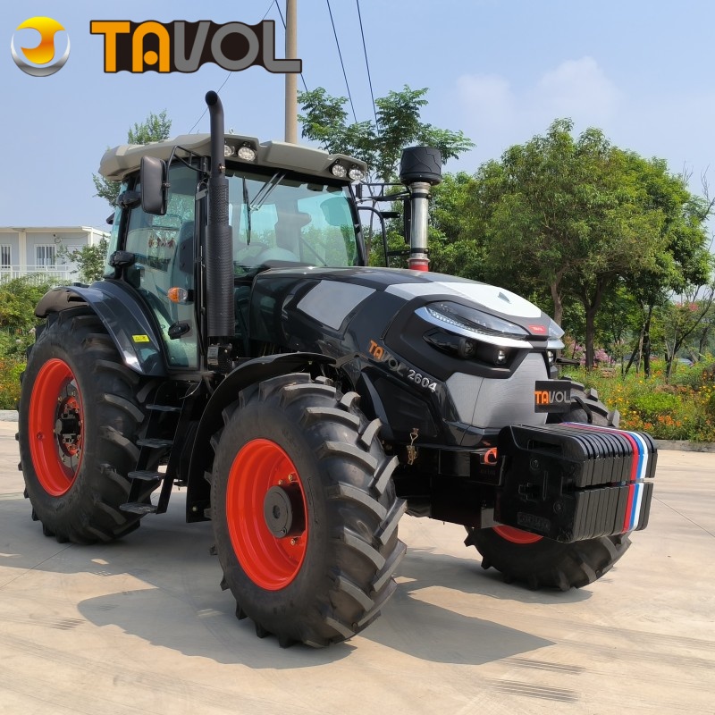 Veliki popularni traktor s kotačima 4wd 260hp 