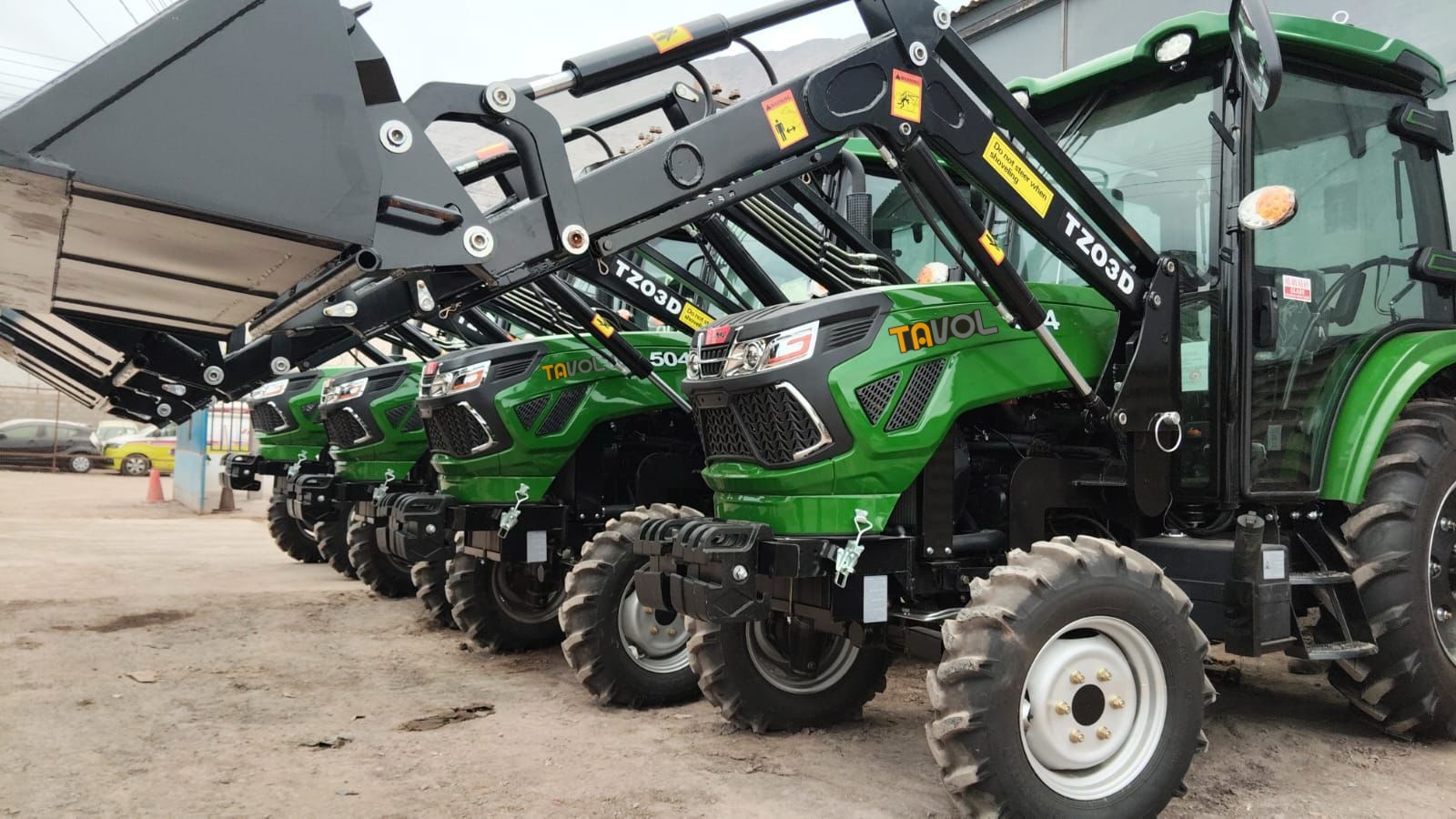 El tractor TAVOL recibe elogios de un cliente chileno e impulsa la productividad agr&iacute;cola