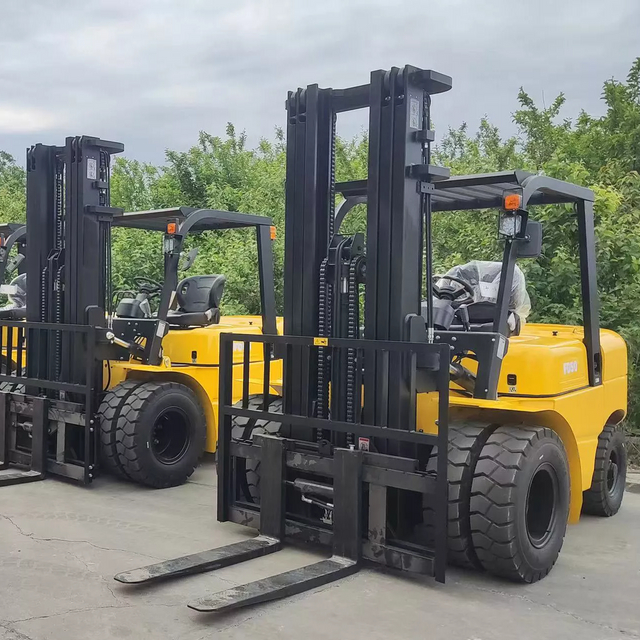 Aksessuarlar bilan 2.5Ton 3Ton 3.5Ton 4Ton dizel forklift