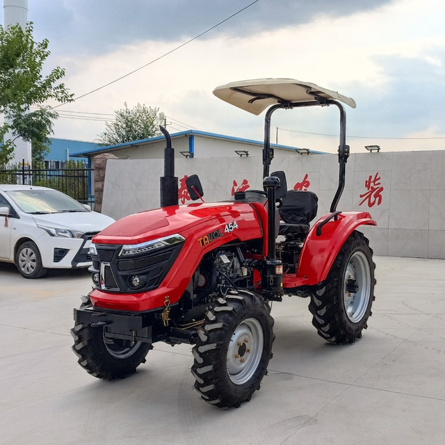 Landbouwwiel 4wd 45 pk trekker met zonnescherm