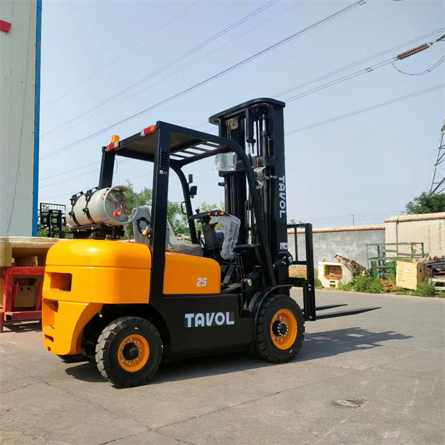  Loole ya Tavol Lithium 2Ton 3Ton LPG Forklift nga erina Side Shift