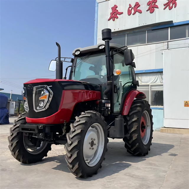 90HP Tractor Matched Agricultural Farm Tractor με καμπίνα προς πώληση