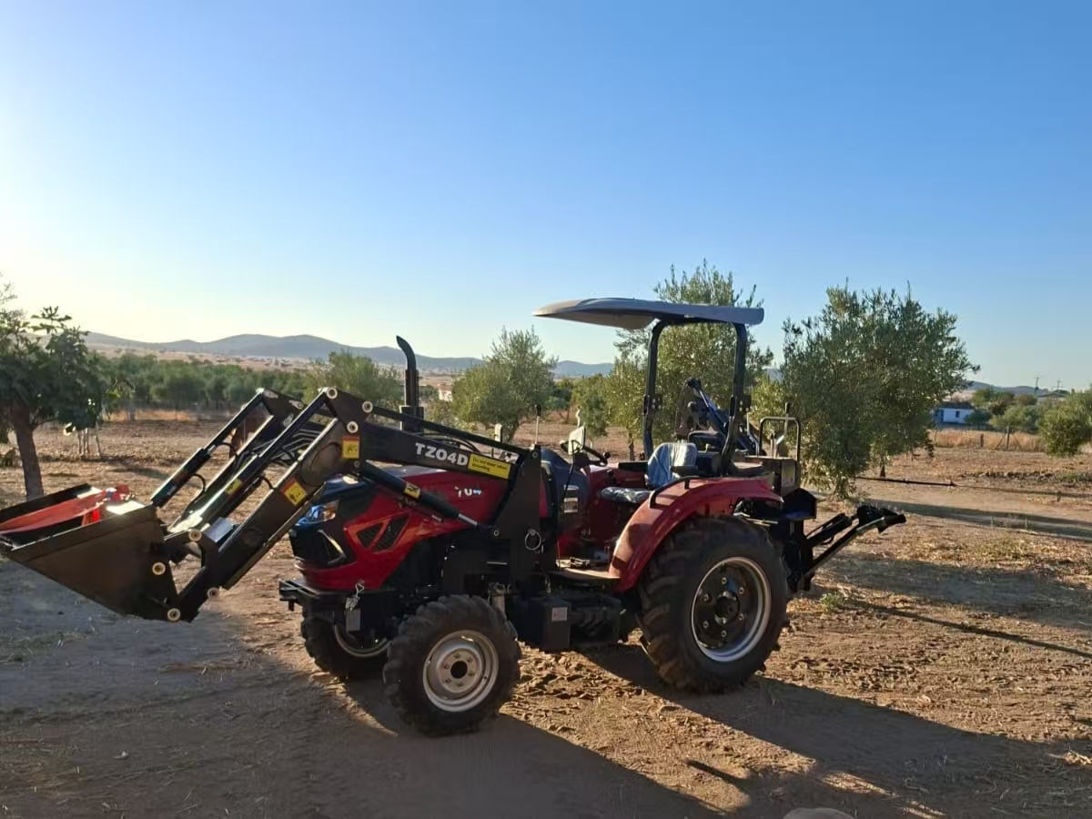 Les tracteurs TAVOL brillent dans les vergers espagnols et les produits fabriqu&eacute;s en Chine gagnent la confiance mondiale