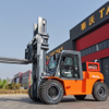 Tavol Hot Sale 10T LPG Forklift Truck with Cabin
